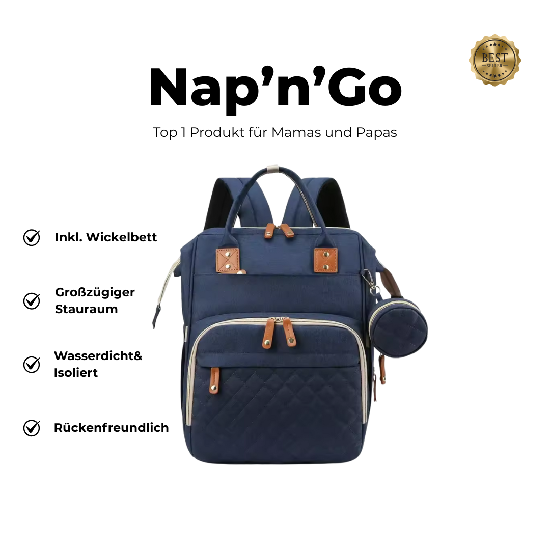 Nap’n’Go - Dein All-in-1 Rucksack für unterwegs