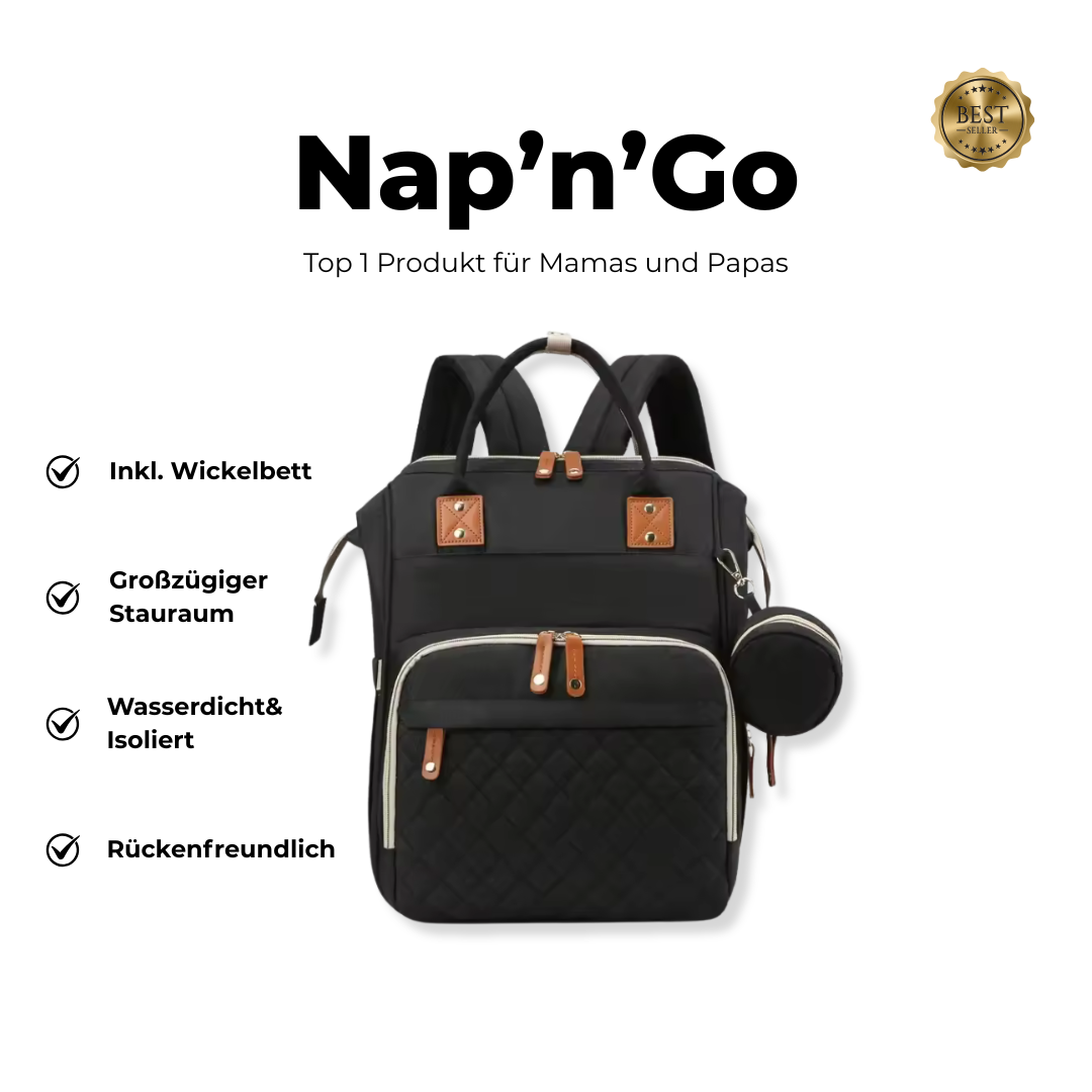Nap’n’Go - Dein All-in-1 Rucksack für unterwegs
