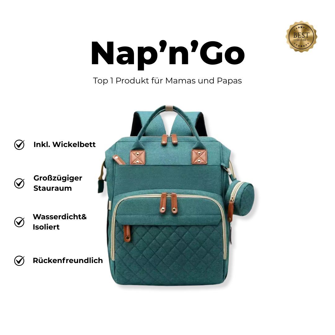 Nap’n’Go - Dein All-in-1 Rucksack für unterwegs