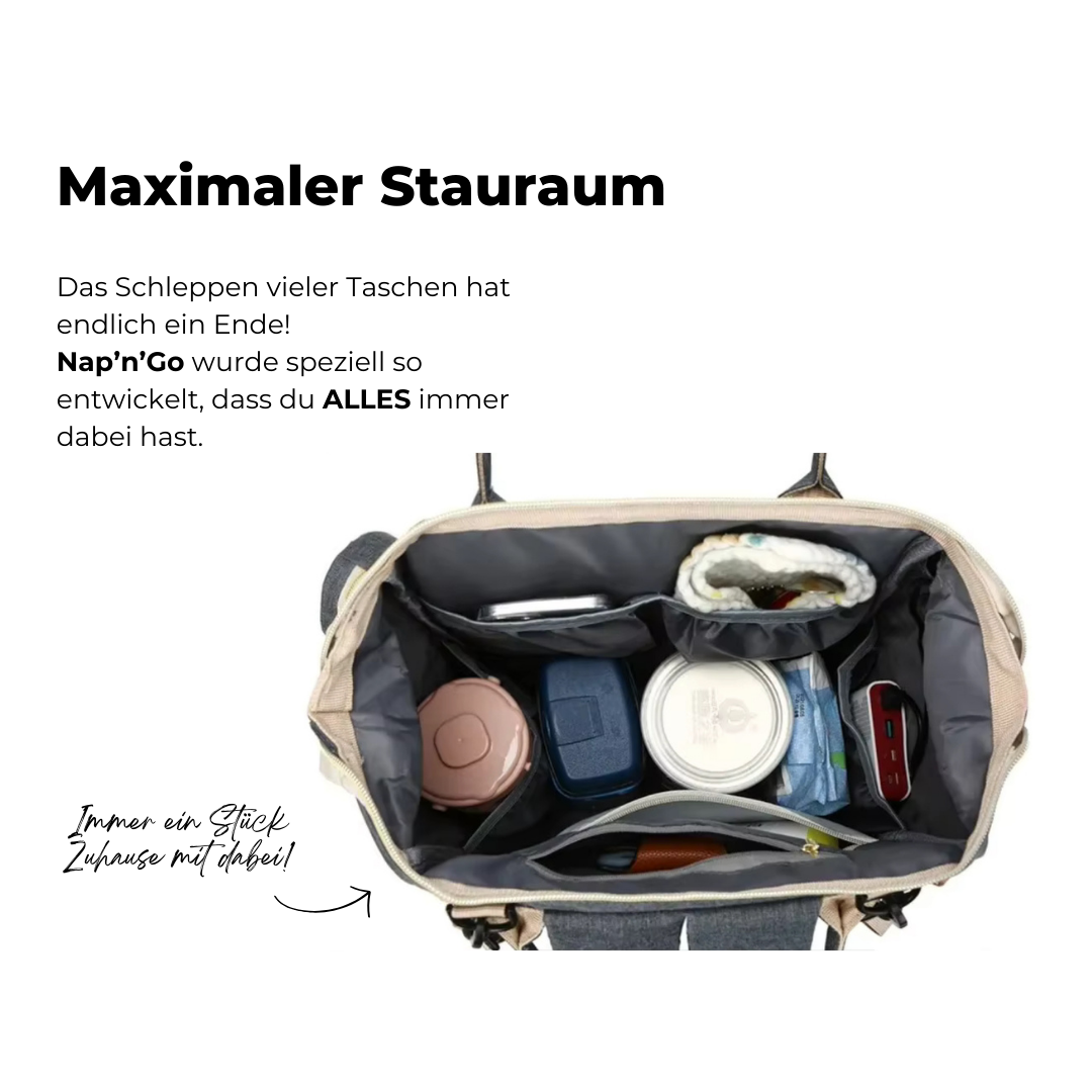 Nap’n’Go - Dein All-in-1 Rucksack für unterwegs