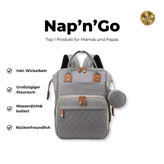 Nap’n’Go - Dein All-in-1 Rucksack für unterwegs
