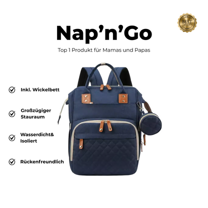 Nap’n’Go - Dein All-in-1 Rucksack für unterwegs