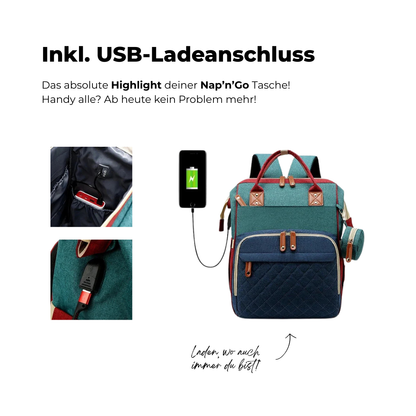 Nap’n’Go - Dein All-in-1 Rucksack für unterwegs