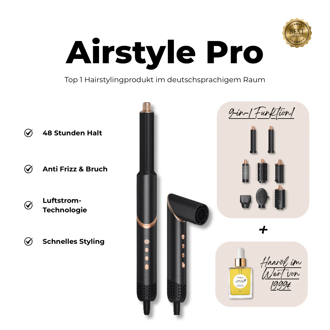 Airstyle Pro - Dein Nr.1 professional Hairstyler